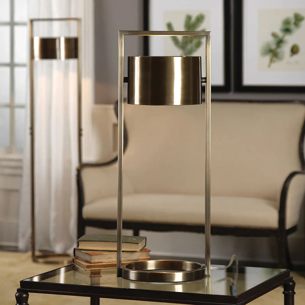 Ilario Lamp - Antique Brass Finish
