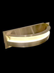 Estevan Satin Brass LED Wall Light