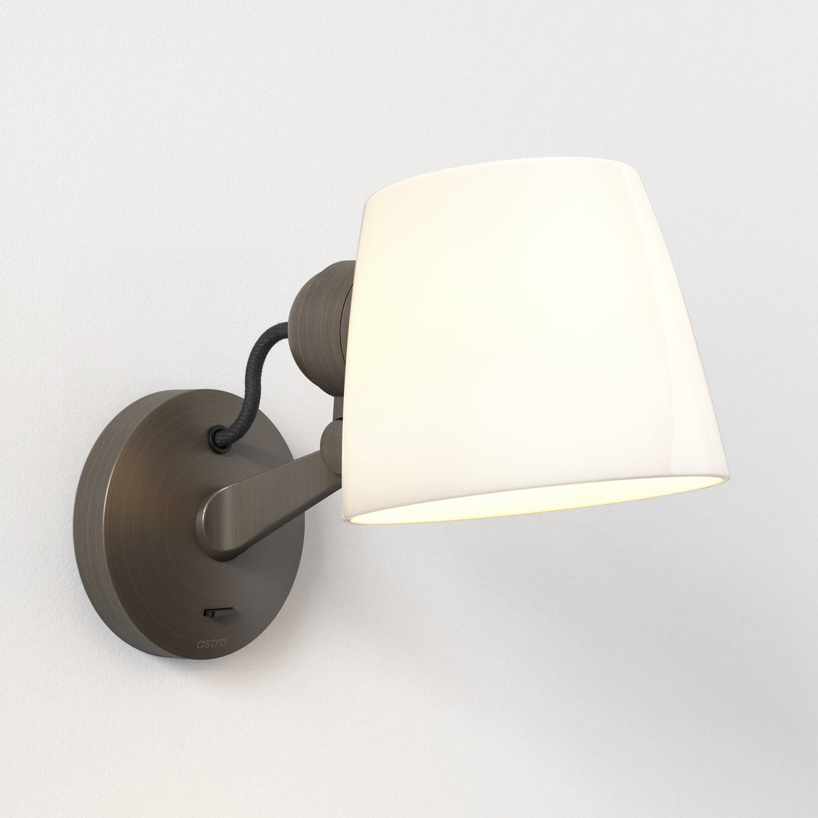 Imari Adjustable Wall Lamp - Bronze/Nickel