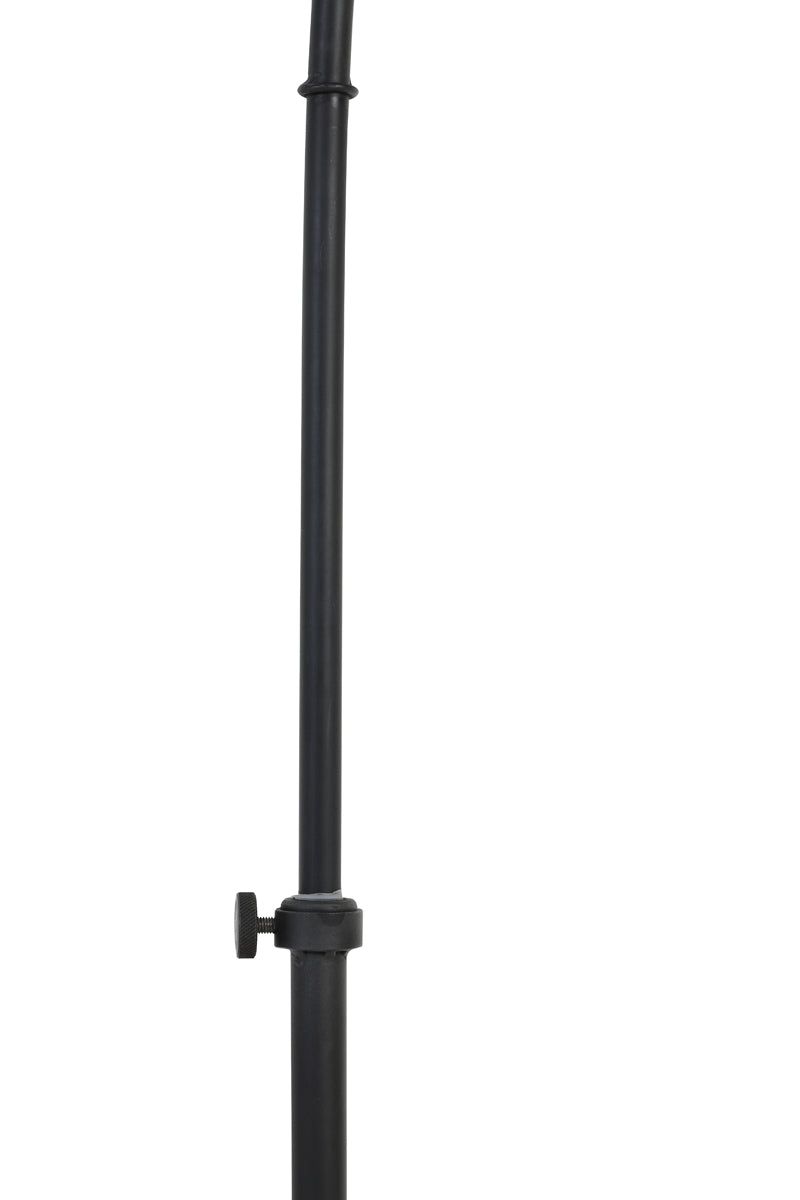 Imbert Floor Lamp - Dark Brown & Matt Black Finish