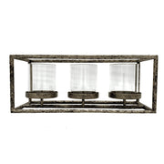 Imogen Candle Holder - Antique Gold Finish