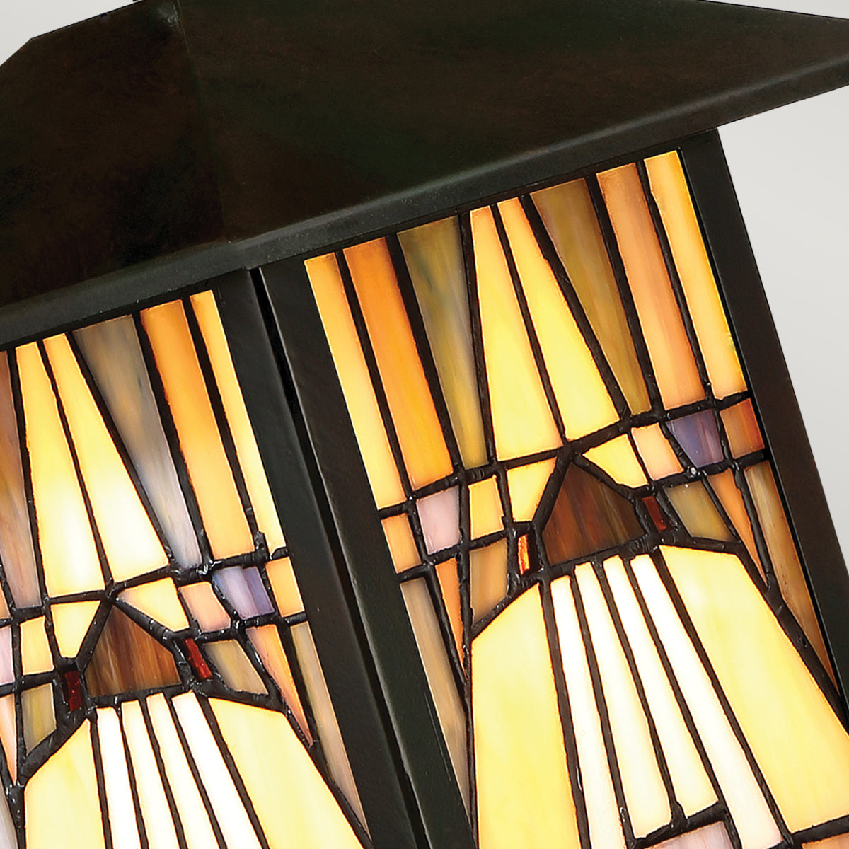 Inglenook Small Wall Lantern - Valiant Bronze Finish