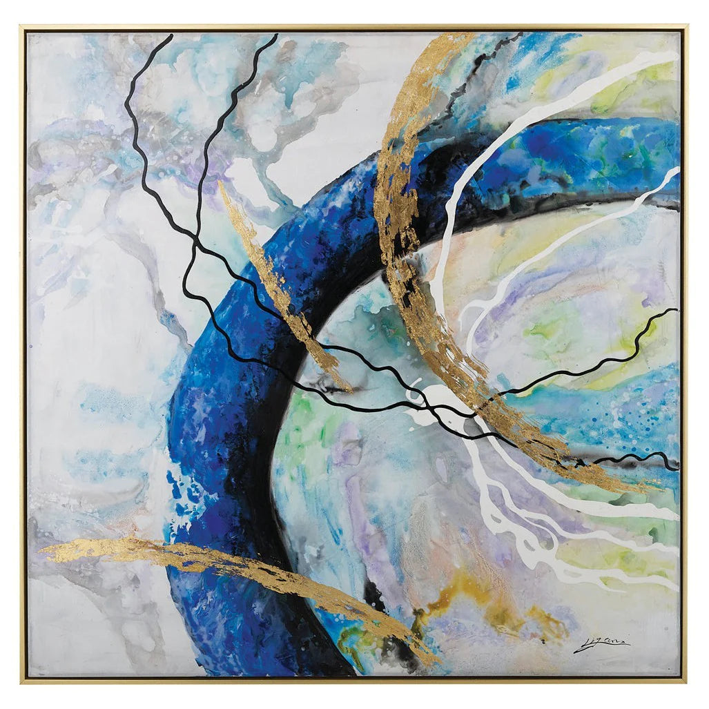 Inspiration Wall Art - Gold Finish Frame