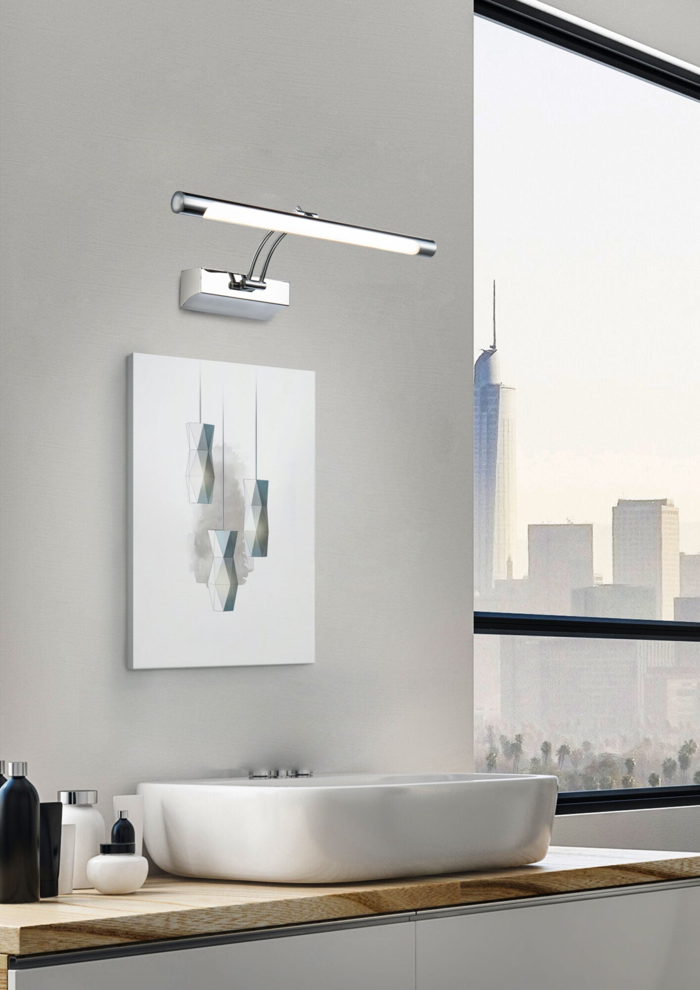 Finelli LED Picture Light - Black / Bronze