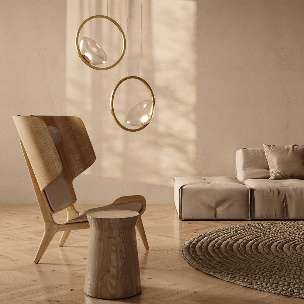 Lunare Pendant Brass - Finish