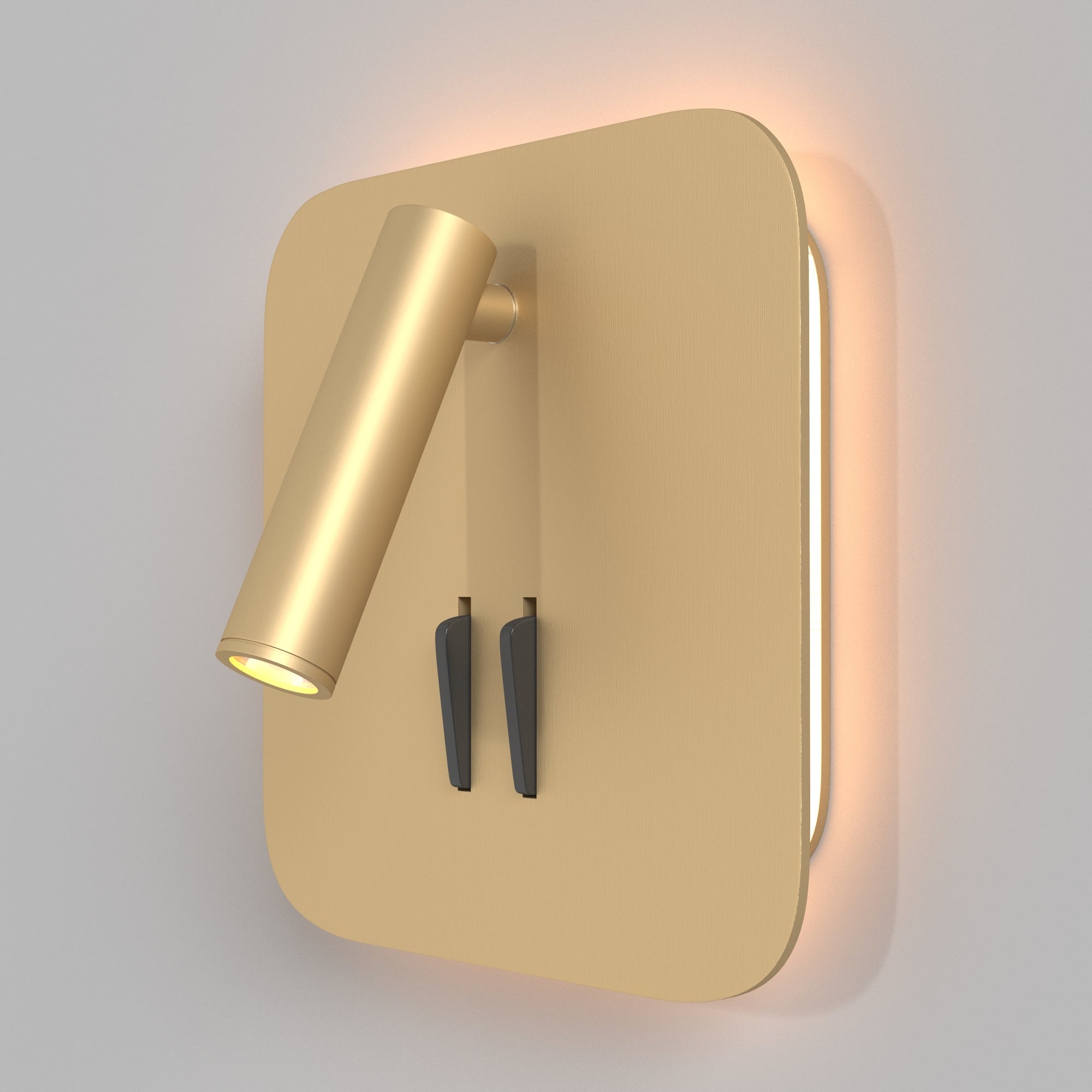 Ios 176 LED Wall Light White/Black/Matte Gold - Finish
