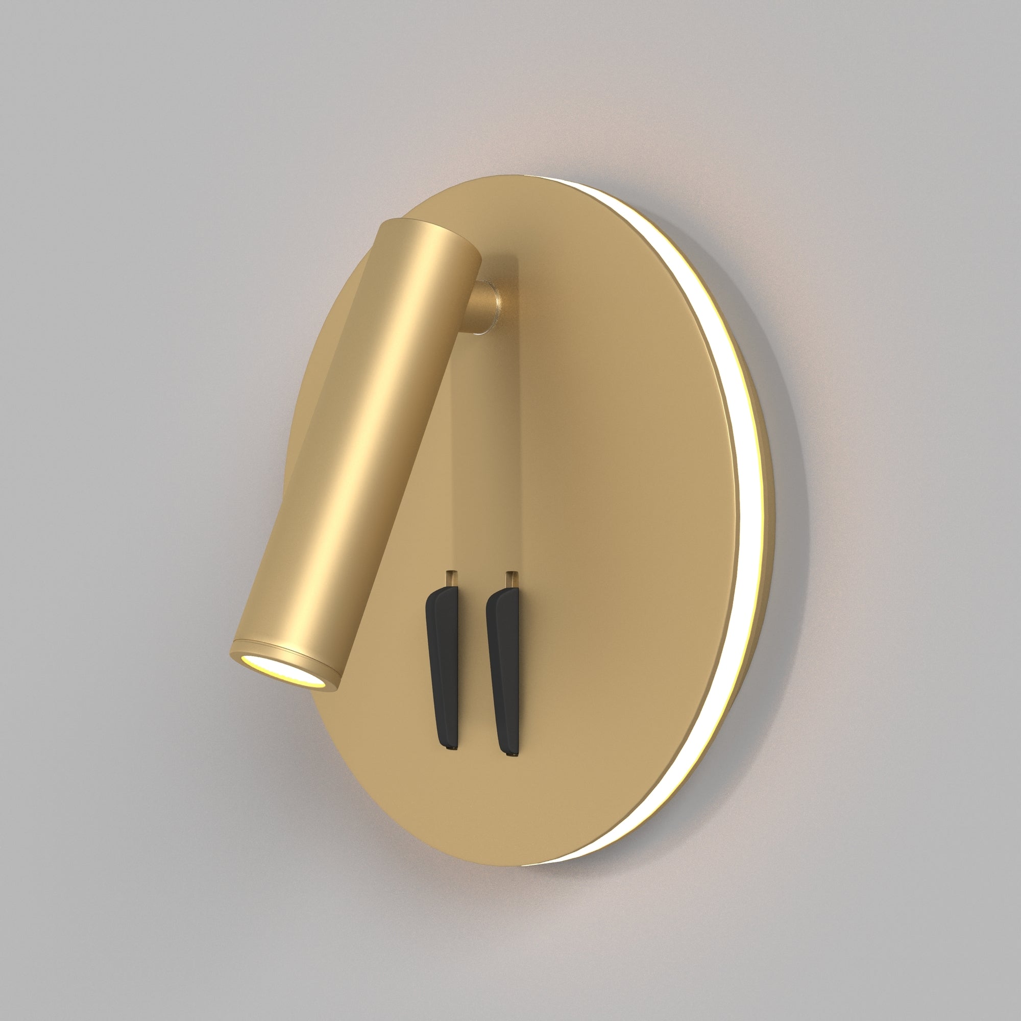 Ios 176 LED Wall Light White/Black/Matte Gold - Finish