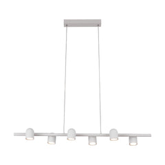 Ios Linear Pendant, 6 x GU10, Black/White
