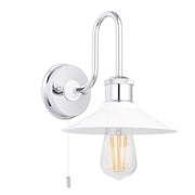 Regency 1Lt Bathroom Wall Light IP44 - Chrome