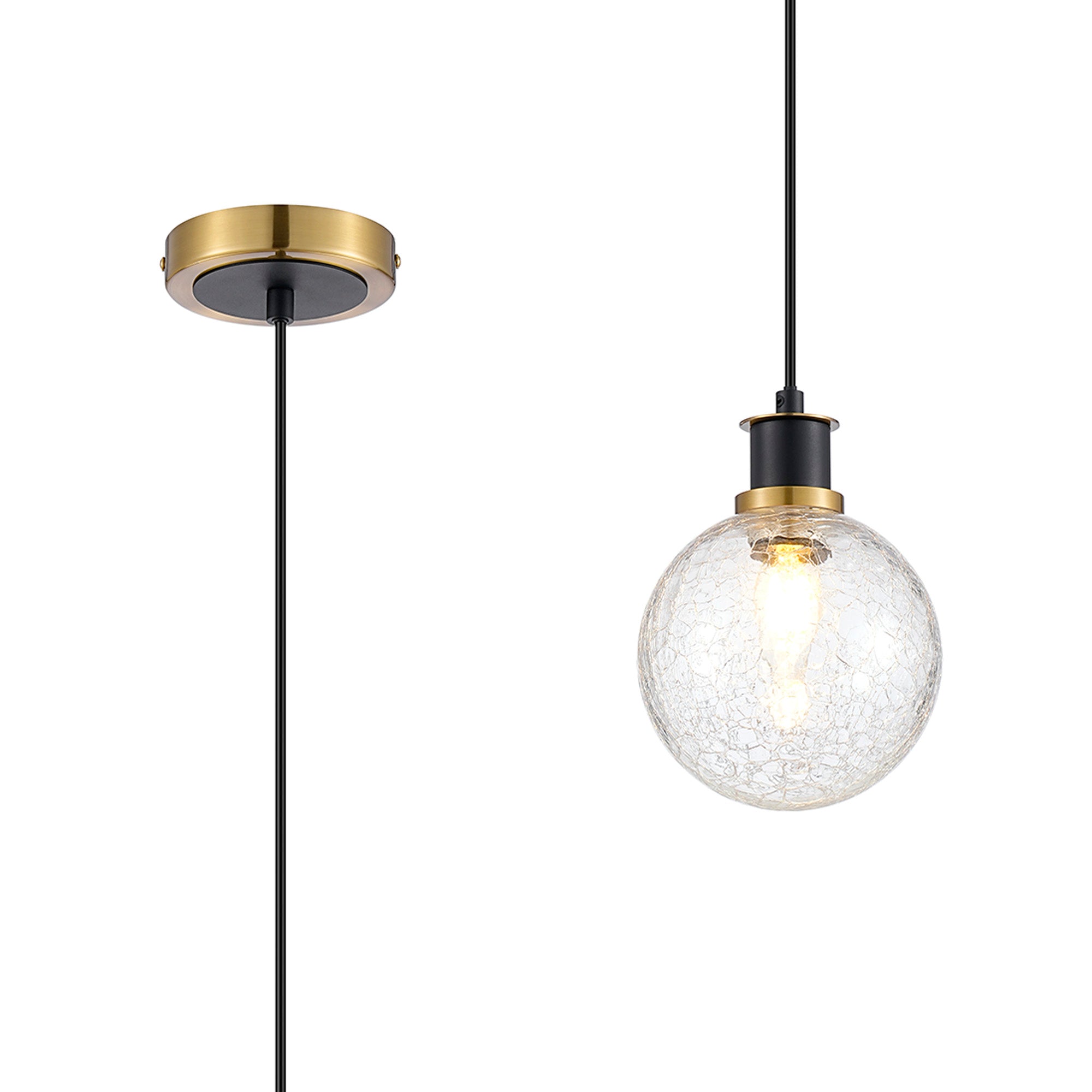 Cassie  Bathroom Pendant IP44- Various Finishes