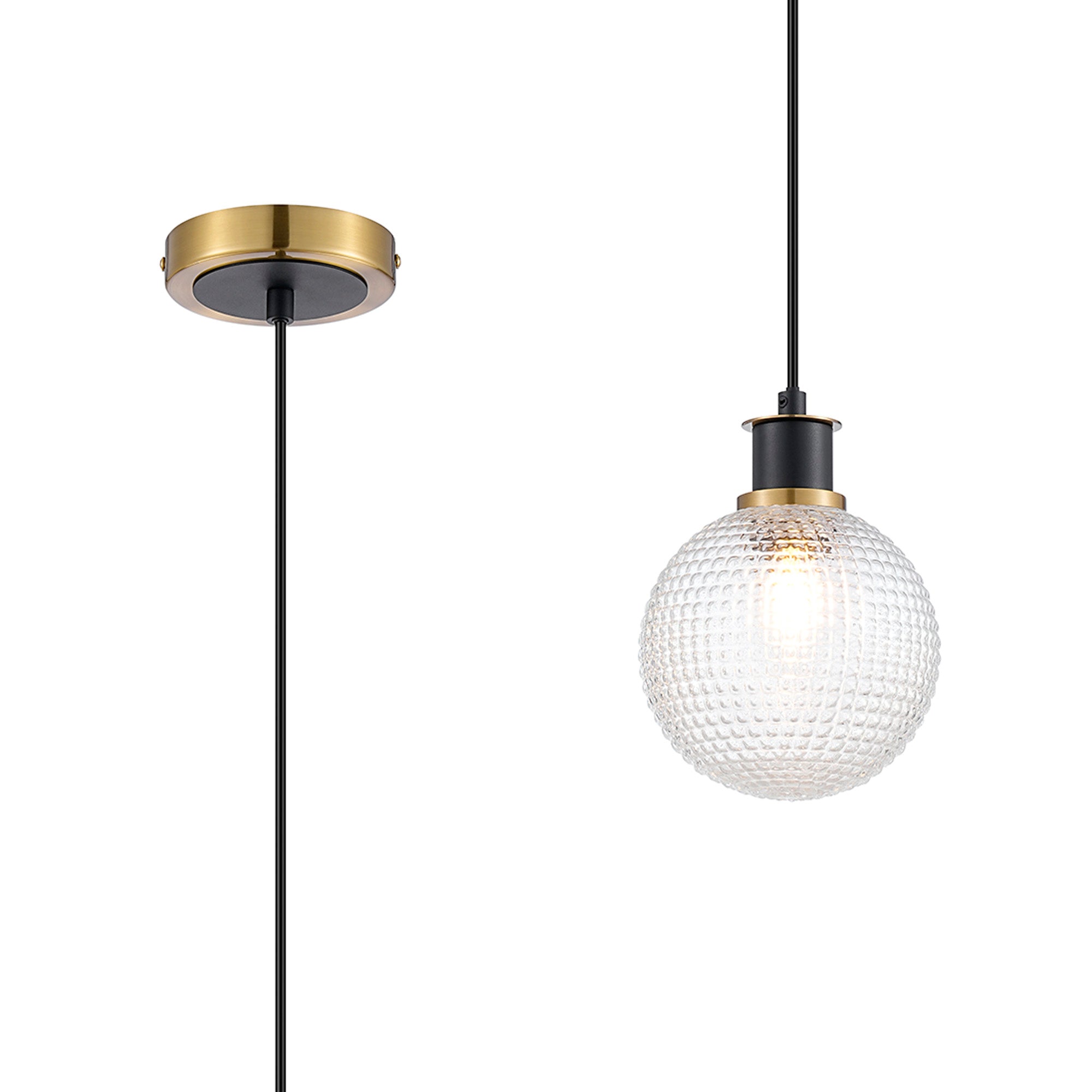 Cassie  Bathroom Pendant IP44- Various Finishes