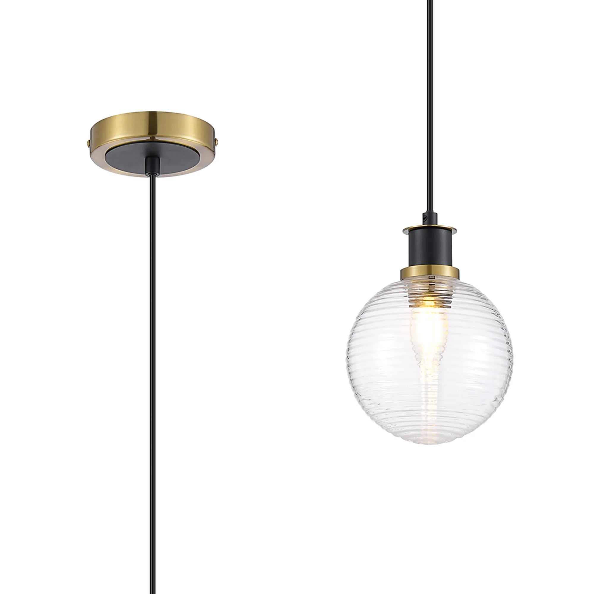 Cassie  Bathroom Pendant IP44- Various Finishes