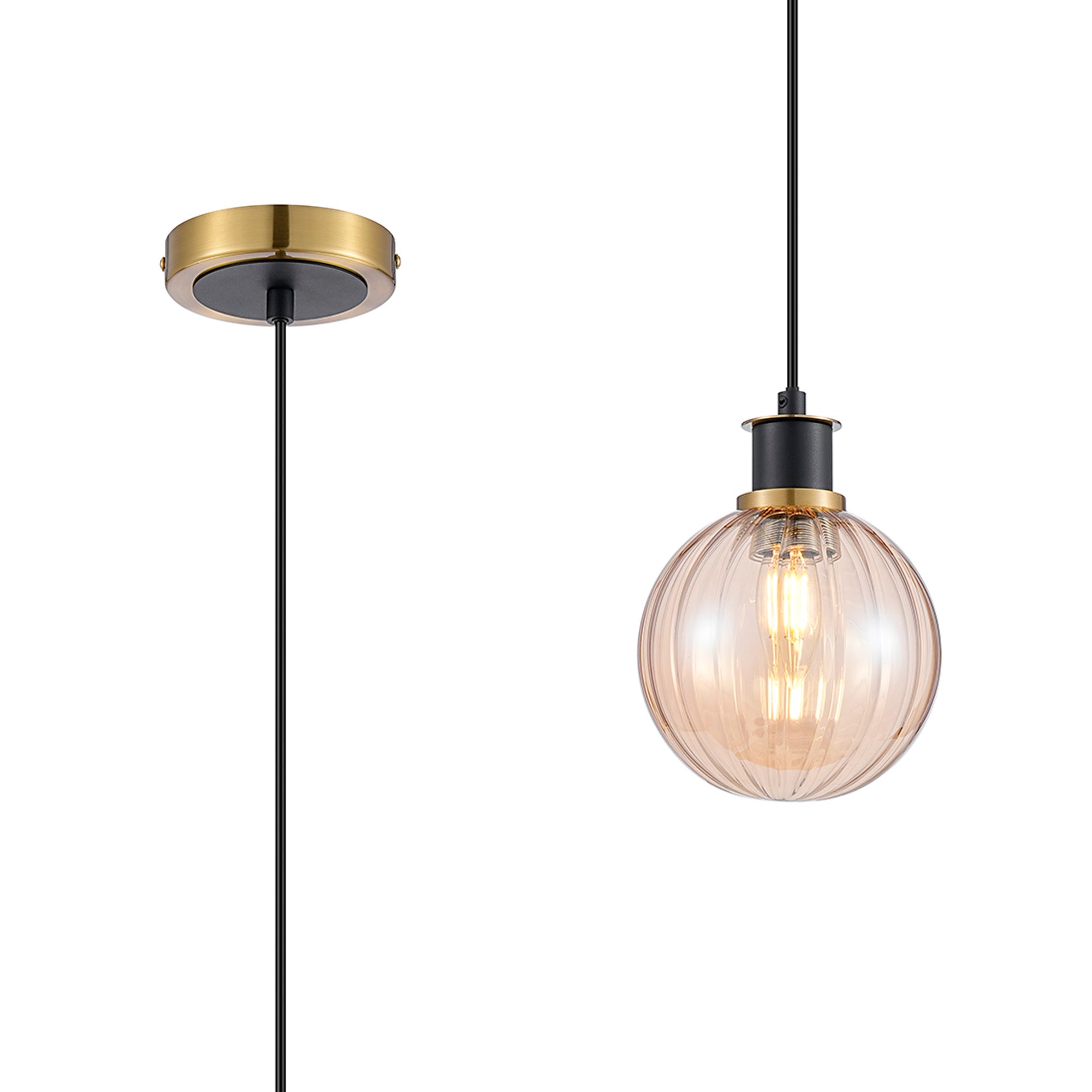 Cassie  Bathroom Pendant IP44- Various Finishes