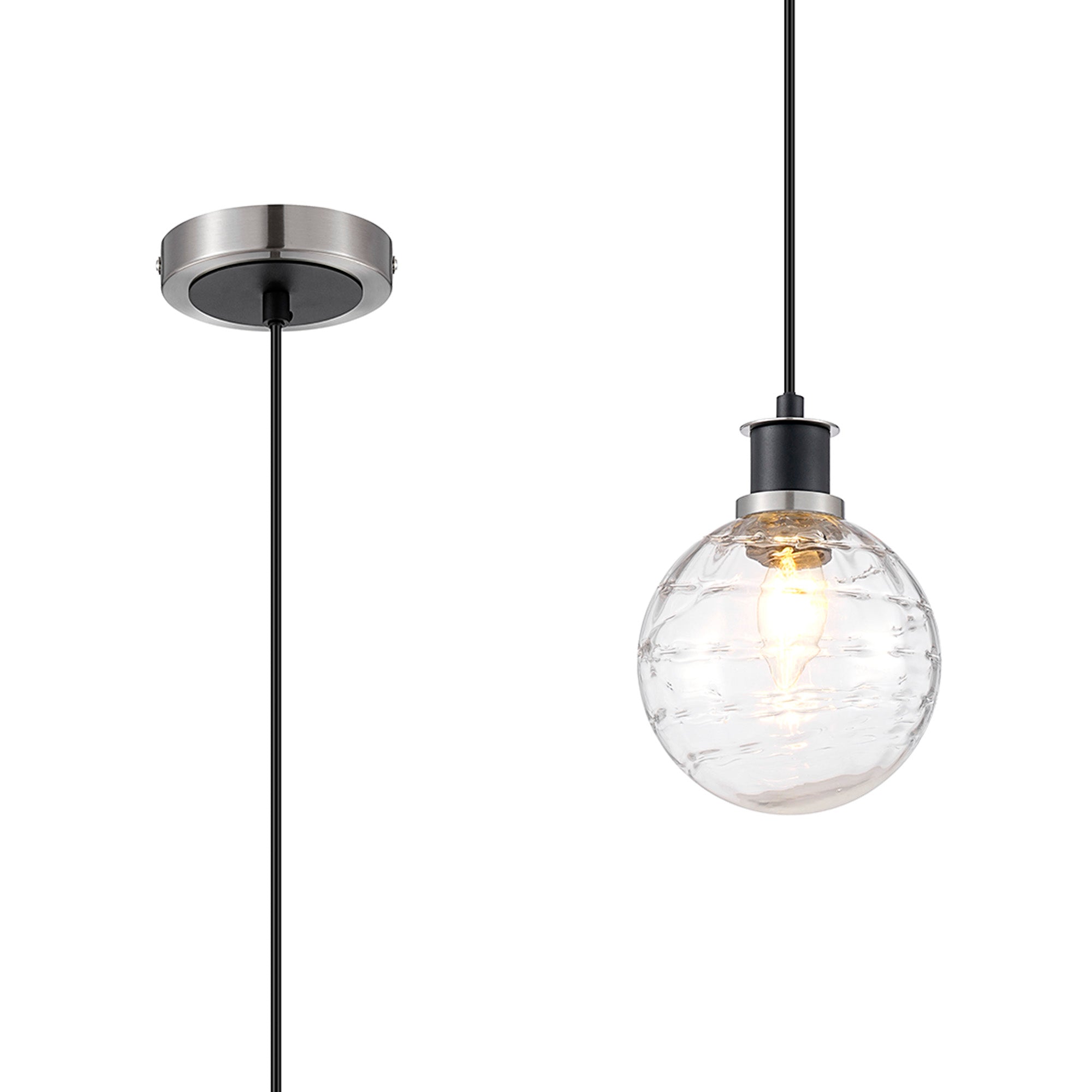Cassie  Bathroom Pendant IP44- Various Finishes