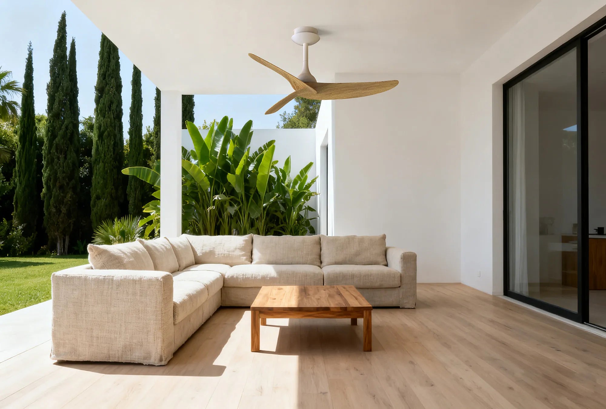 Ipanema IP44 1.2m 32W DC Fan With Remote Control- Various Finishes