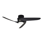 Island LED Fan Light W/ Remote Control - Black