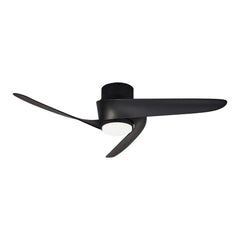 Island LED Fan Light W/ Remote Control - Black