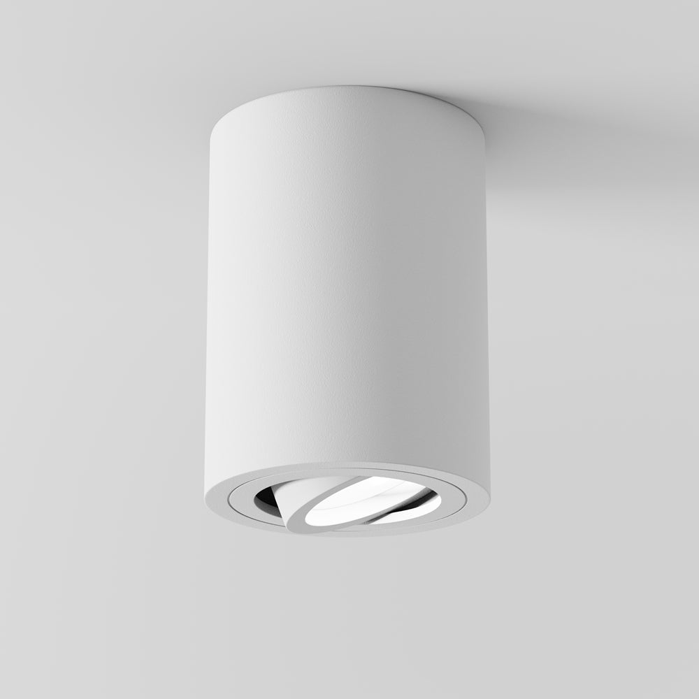 Atom Flush Spotlight IP20 - White/Black
