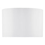 Ivory 30cm Faux Silk Oval Shade - Cusack Lighting
