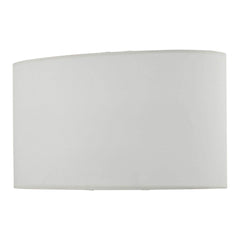 Ivory Faux Silk Oval Shade For UTA4250 - Cusack Lighting