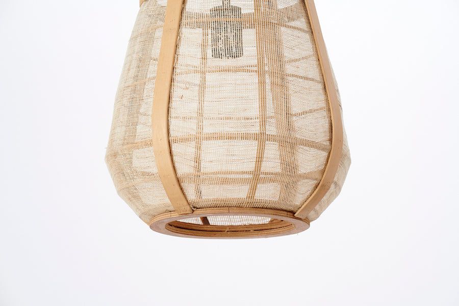Hanging lamp Ø32x44 cm JACINTO rattan natural