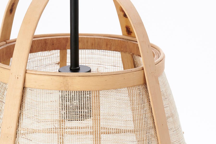 Hanging lamp Ø32x44 cm JACINTO rattan natural