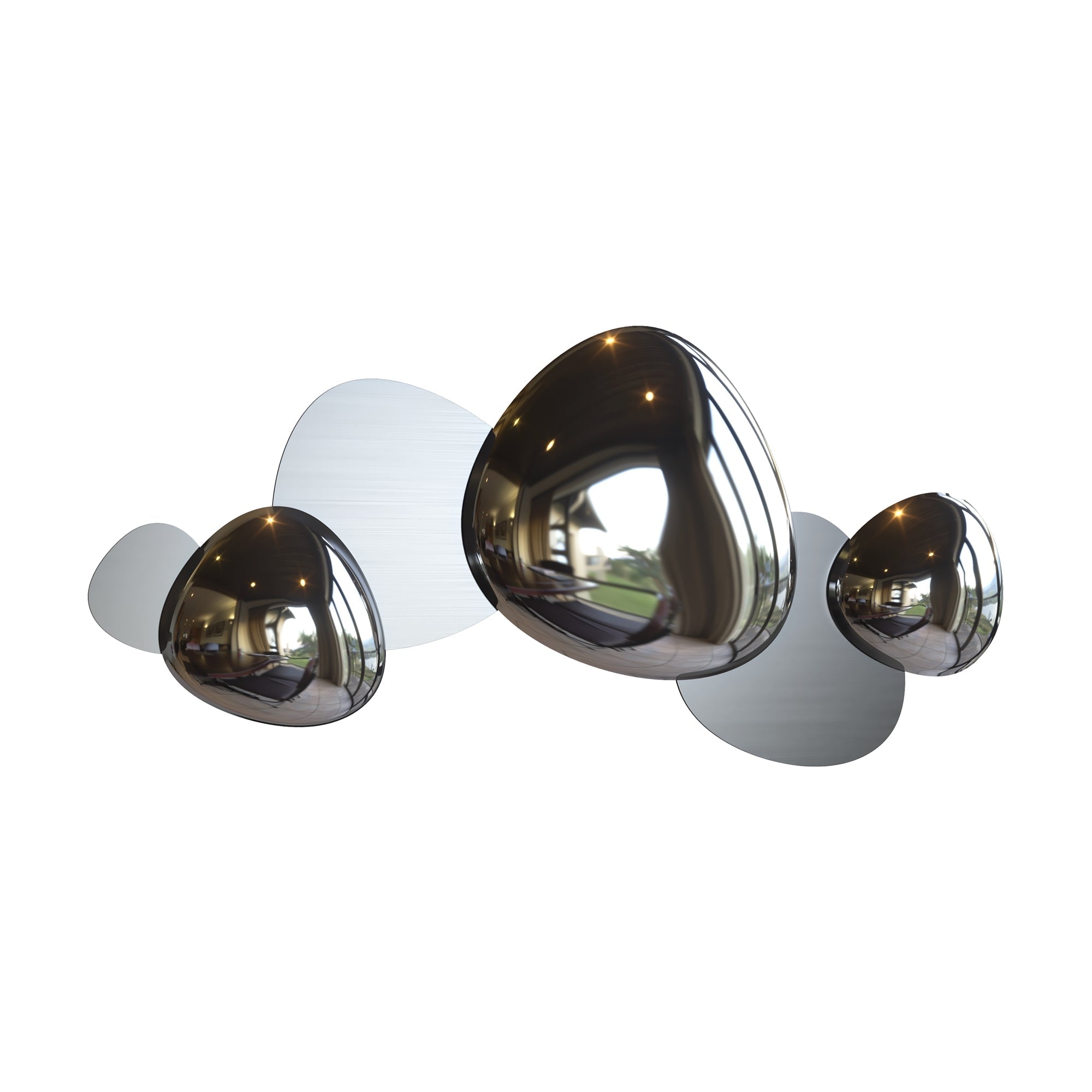 Jack-stone Wall Light Gold/Nickel - Finish