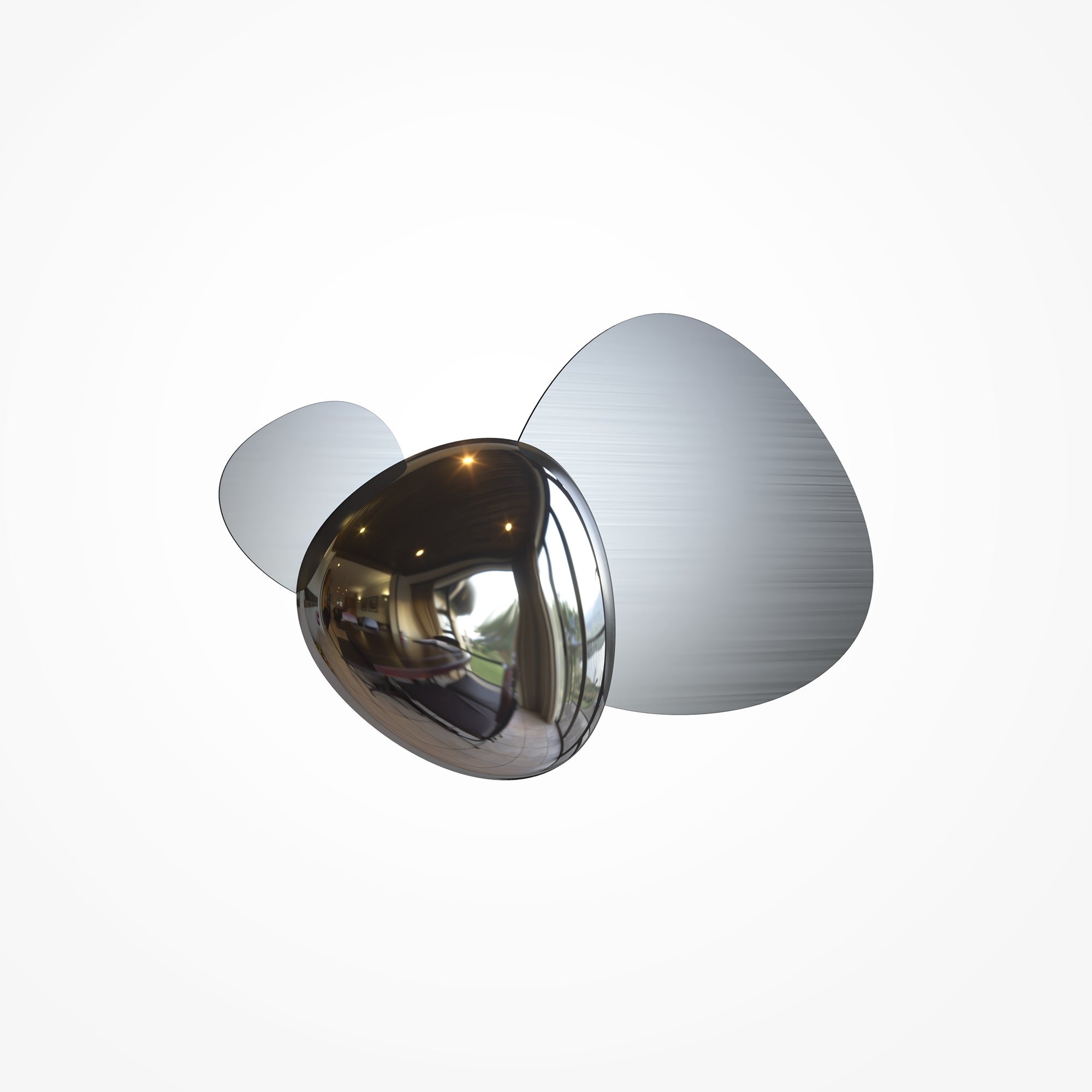 Jack-stone Wall Light Gold/Nickel - Finish