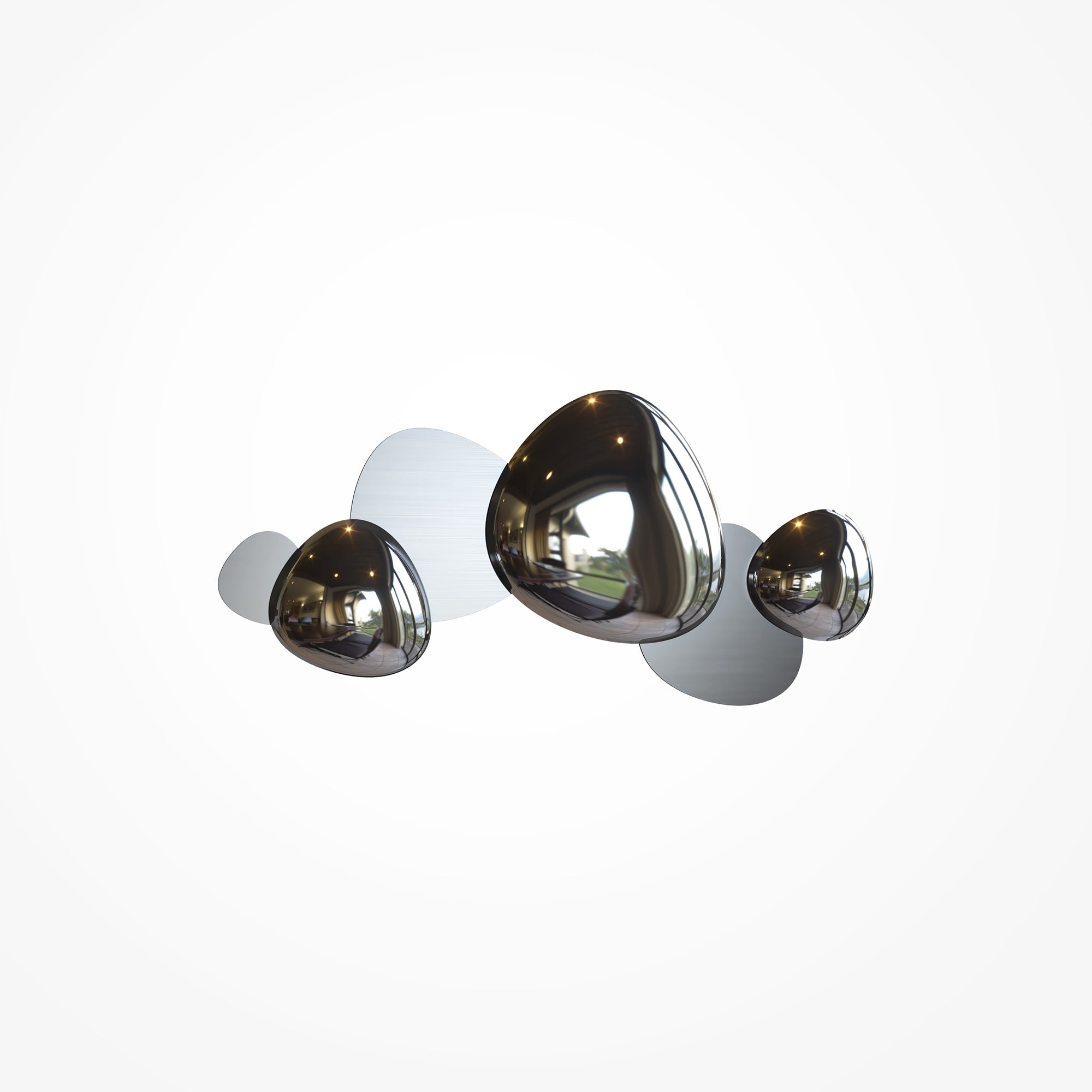 Jack-stone Wall Light Gold/Nickel - Finish