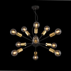 Maytoni Pendant Lamp Jackson - Gold & Black Finish, IP20