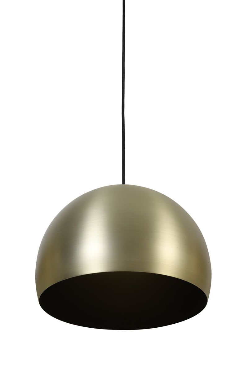 Jaicey 3Lt Hanging Lamp - Matt Gold Finish