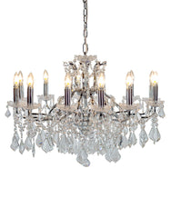 Jasmine 6/8/12Lt Chandelier Light various Finish