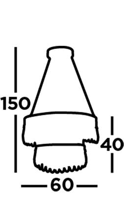 Jewel 2 Tier Crystal Ceiling Light  - Gold & Crystal