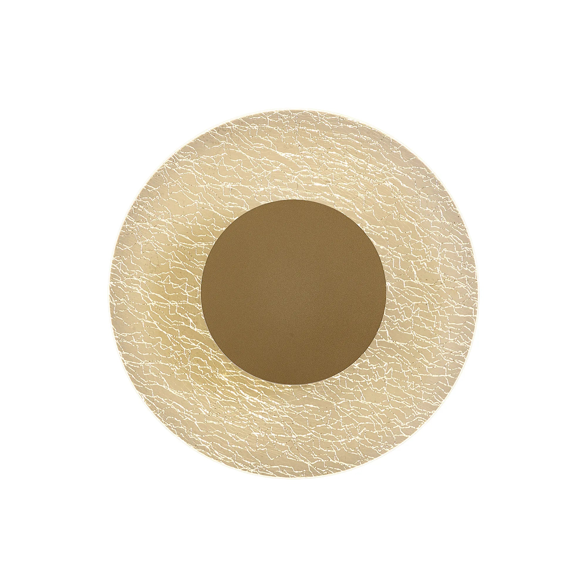 Jewel LED Wall/Ceiling Lamp - White/Gold