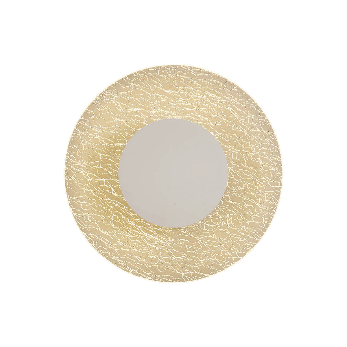 Jewel LED Wall/Ceiling Lamp - White/Gold