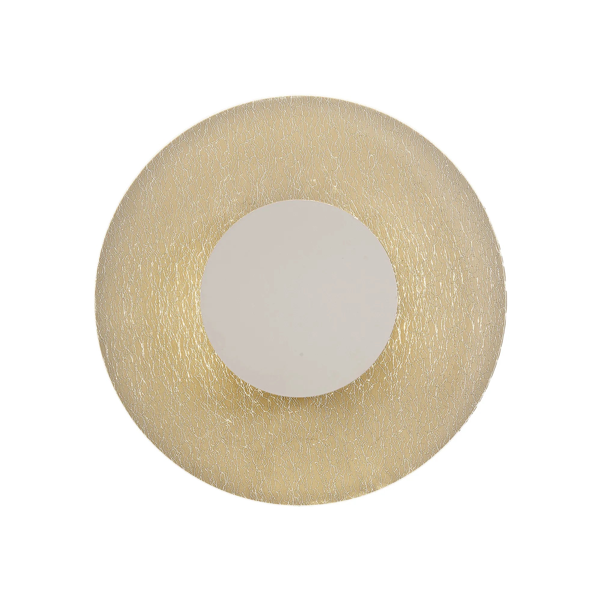 Jewel LED Wall/Ceiling Lamp - White/Gold