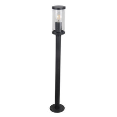 Jordan IP44 Black Bollard Light - Small and Large