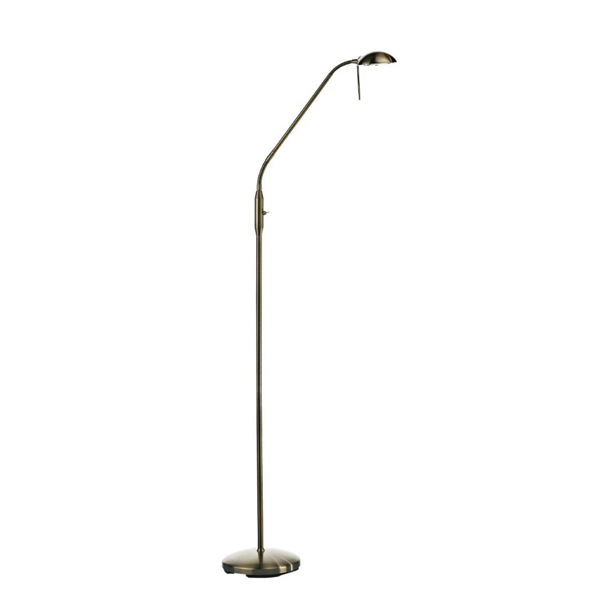 Dar Journal Flush Antique Brass - Cusack Lighting