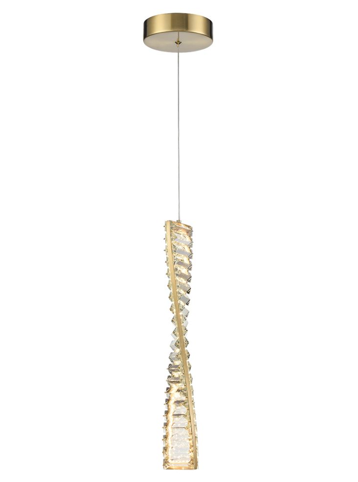 Judith Hanging Pendant - Aged Brass Finish