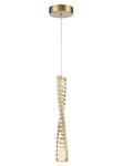 Judith Hanging Pendant - Aged Brass Finish
