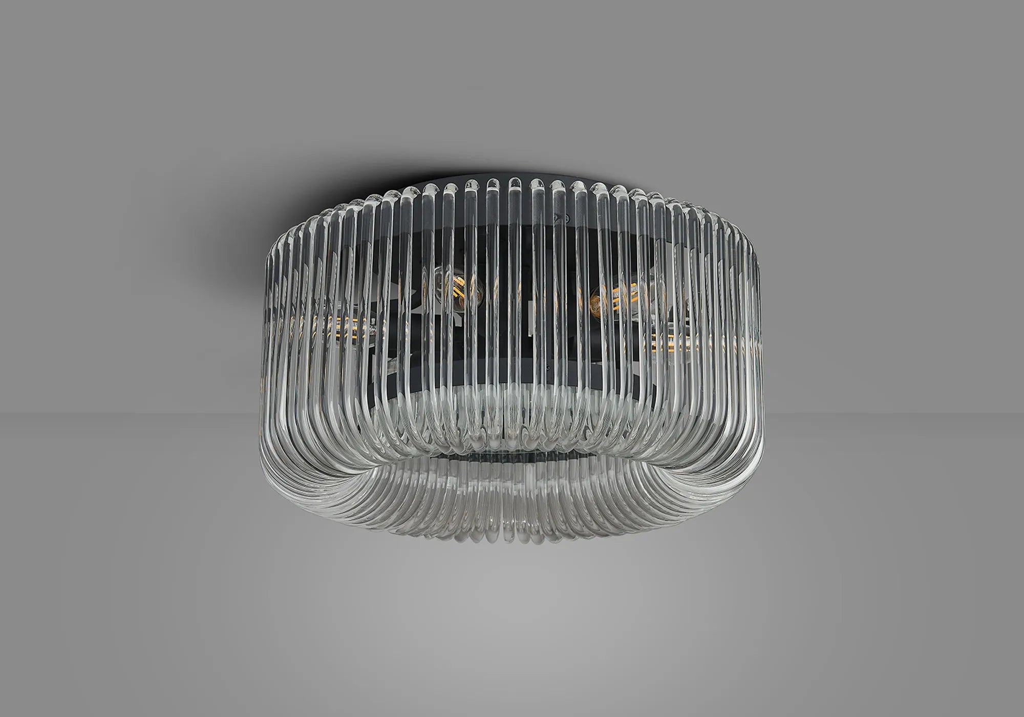 Jonas Round Flush Ceiling Light- Various Sizes & Finishes