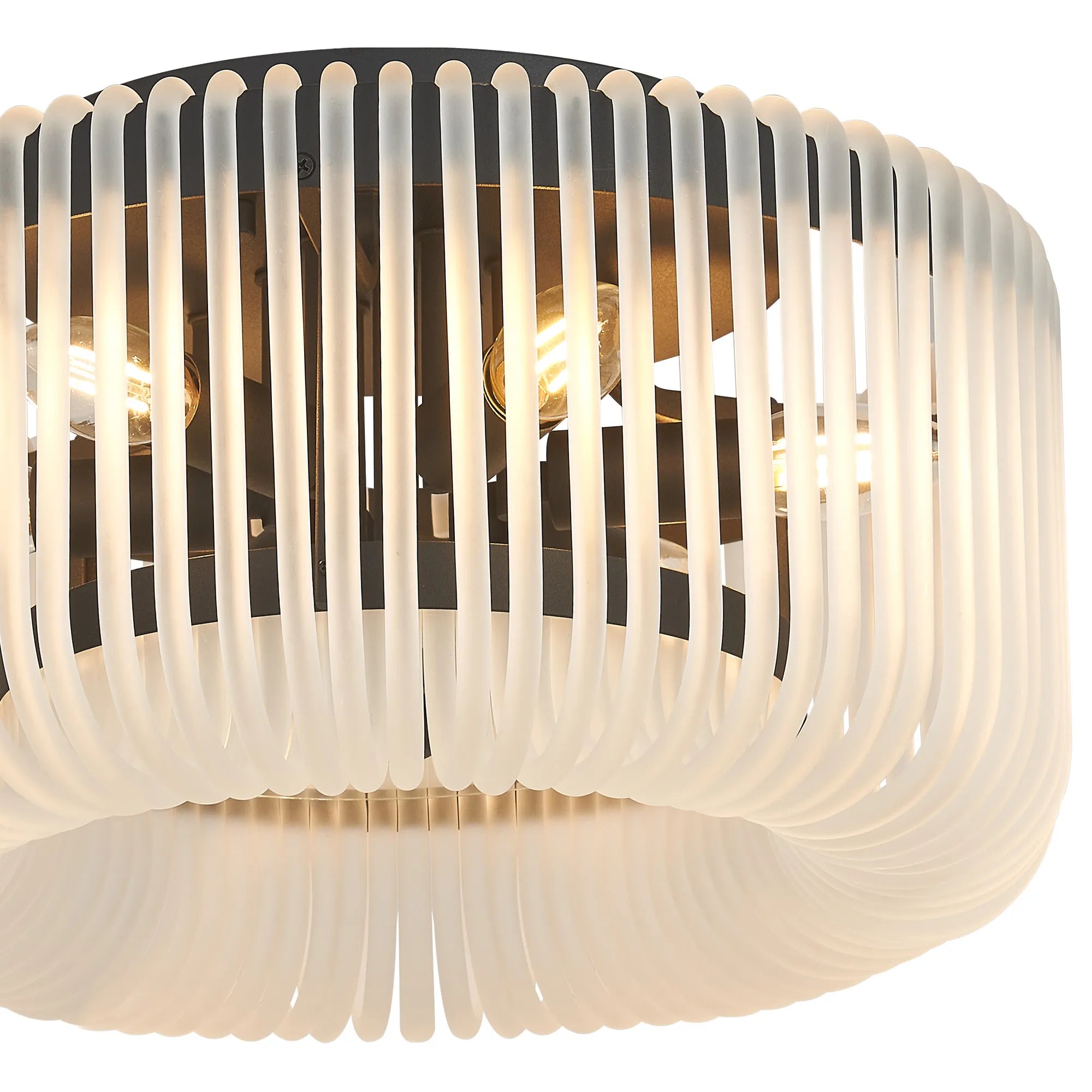 Jonas Round Flush Ceiling Light- Various Sizes & Finishes