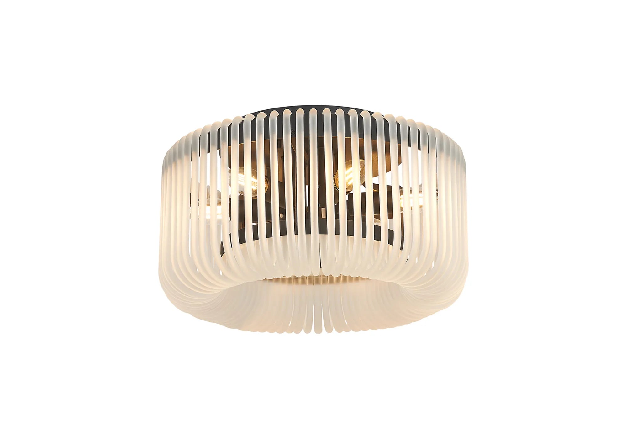 Jonas Round Flush Ceiling Light- Various Sizes & Finishes