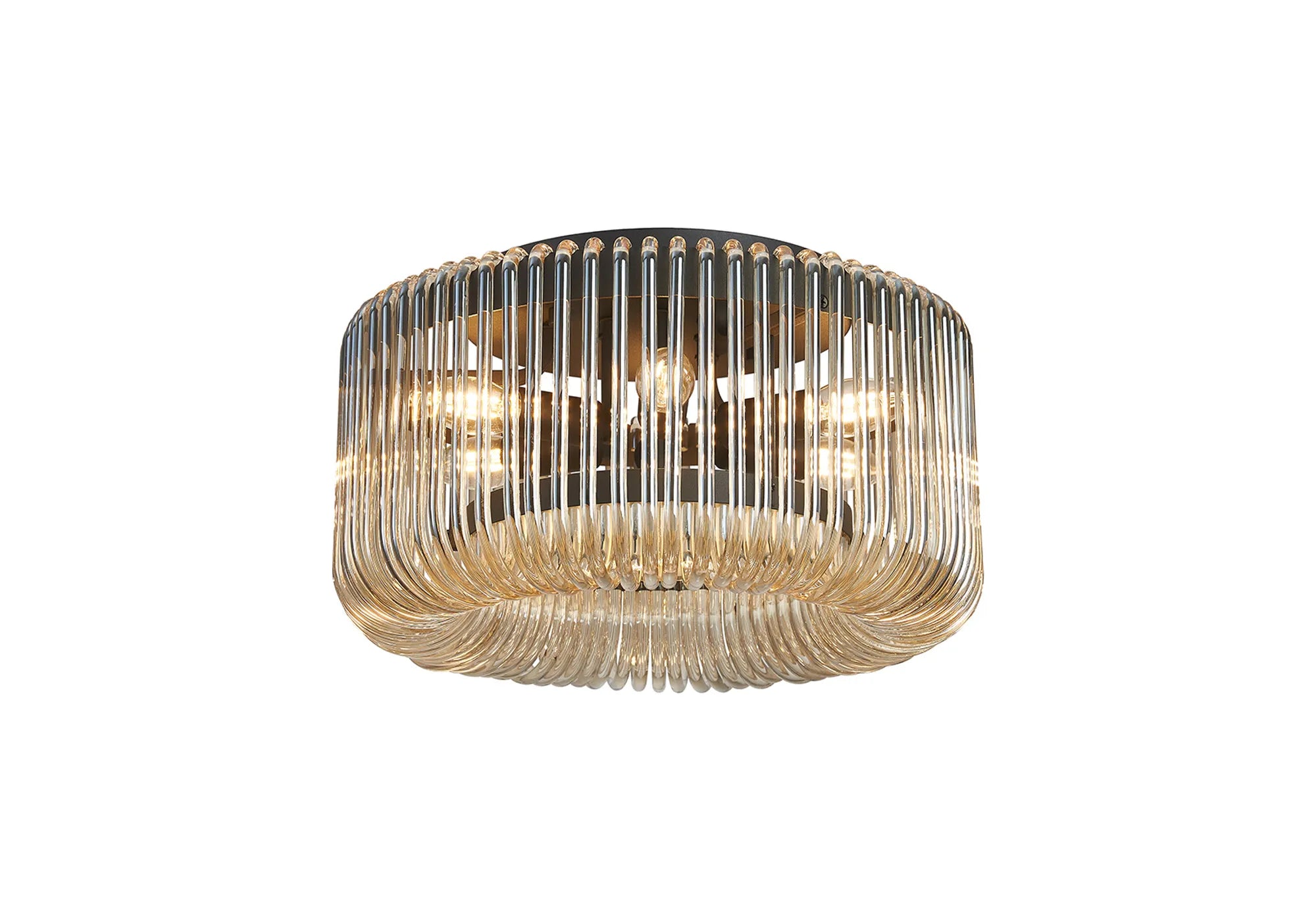 Jonas Round Flush Ceiling Light- Various Sizes & Finishes