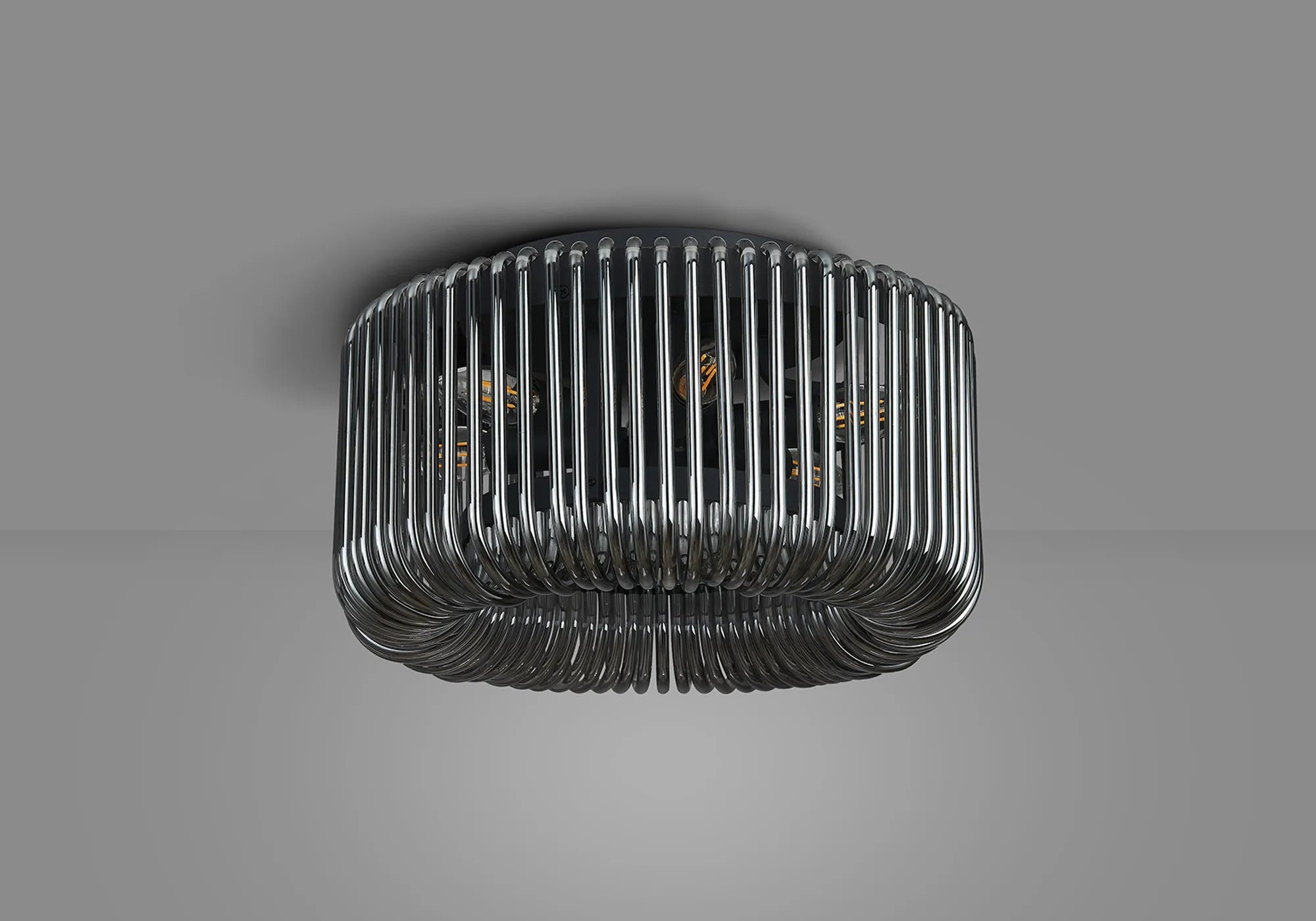 Jonas Round Flush Ceiling Light- Various Sizes & Finishes