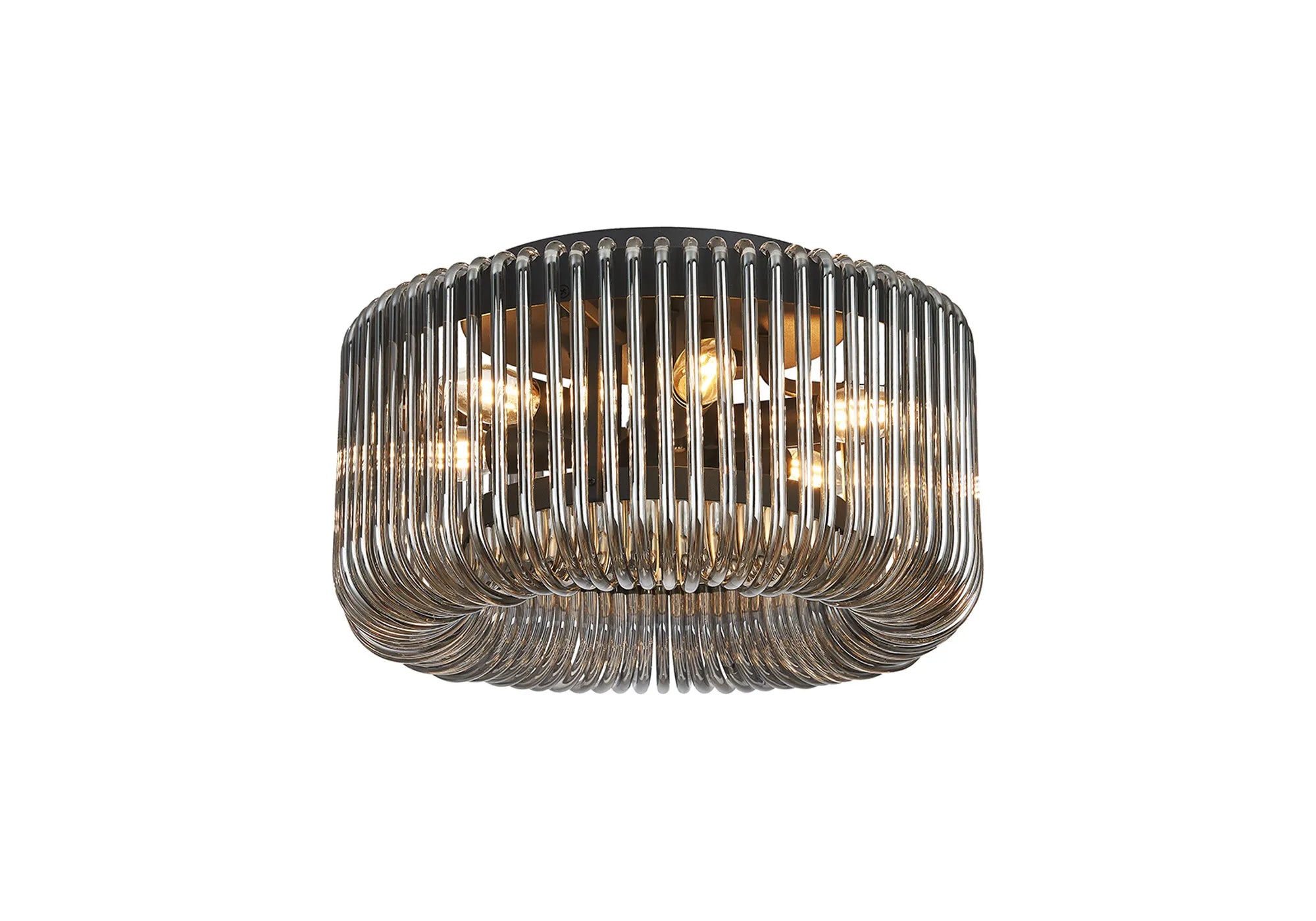 Jonas Round Flush Ceiling Light- Various Sizes & Finishes