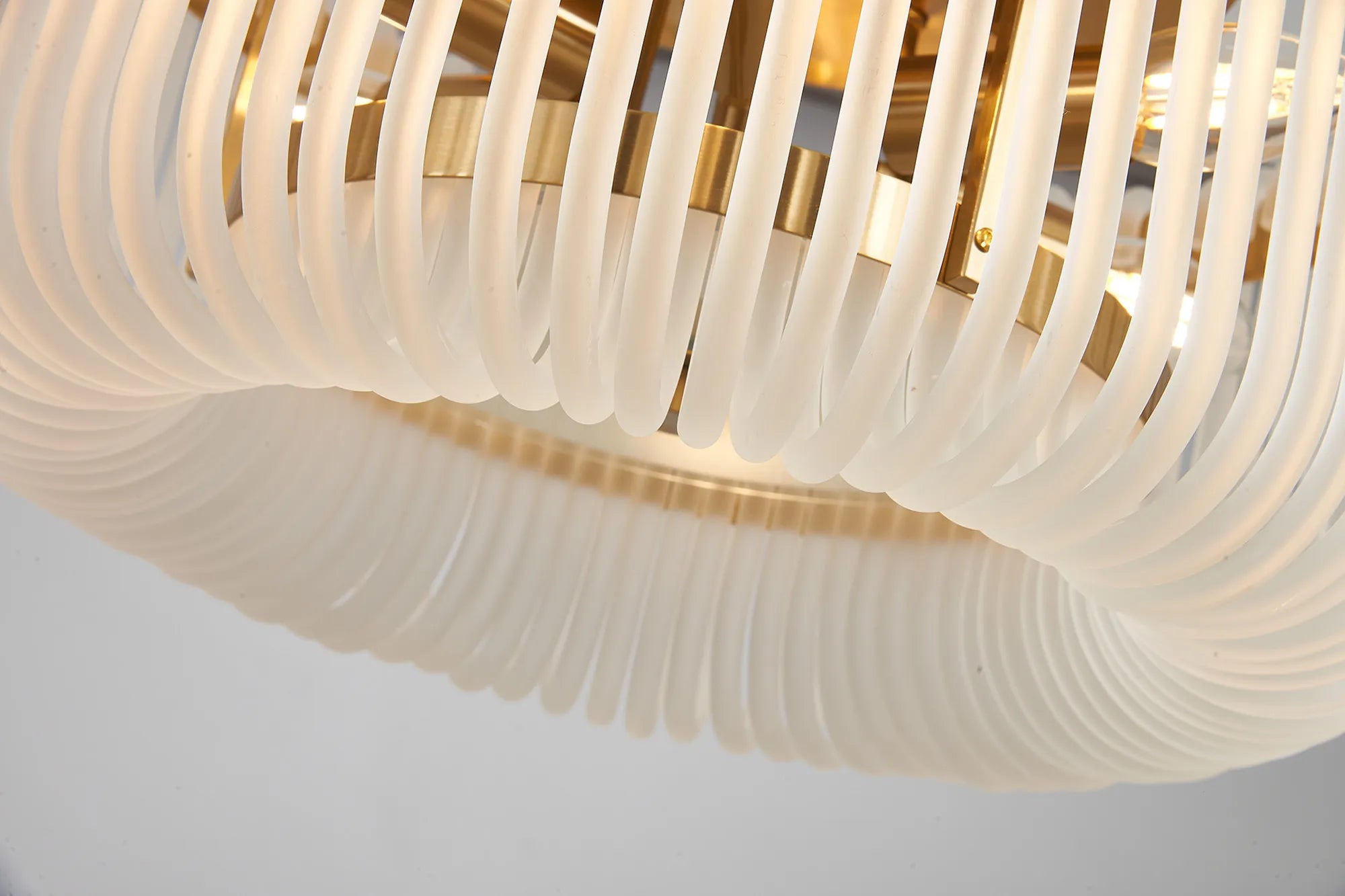 Jonas Round Flush Ceiling Light- Various Sizes & Finishes