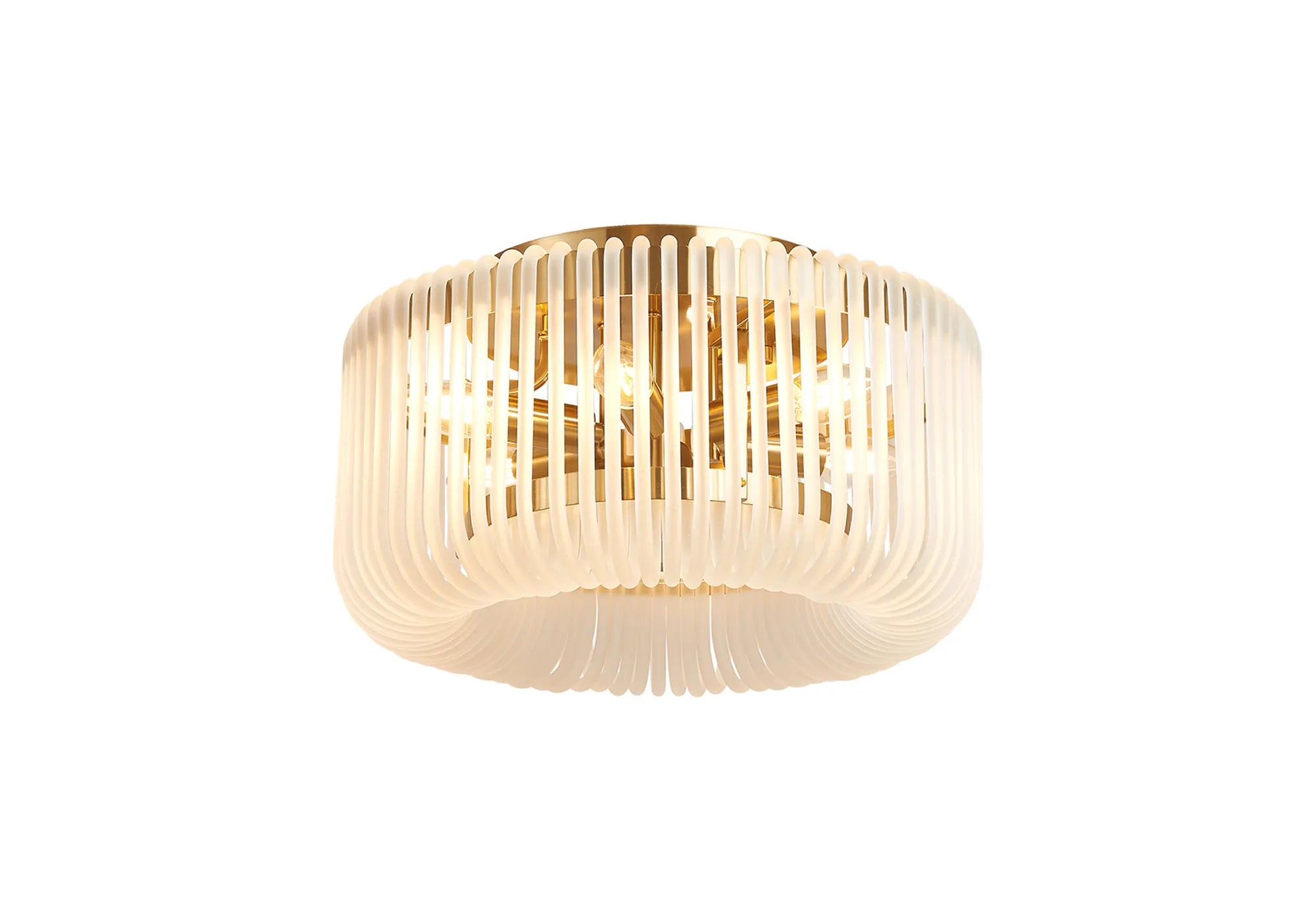 Jonas Round Flush Ceiling Light- Various Sizes & Finishes