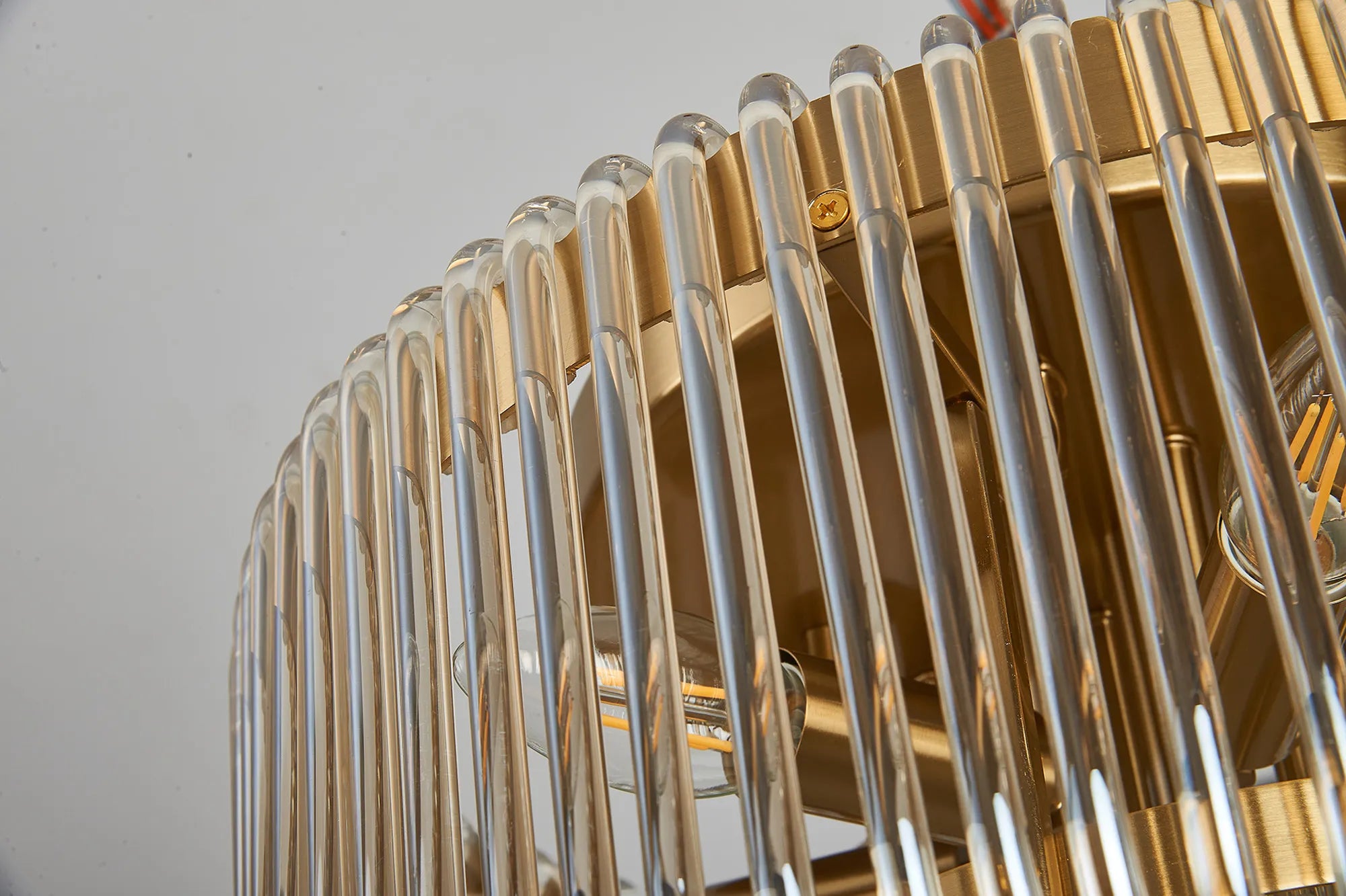 Jonas Round Flush Ceiling Light- Various Sizes & Finishes