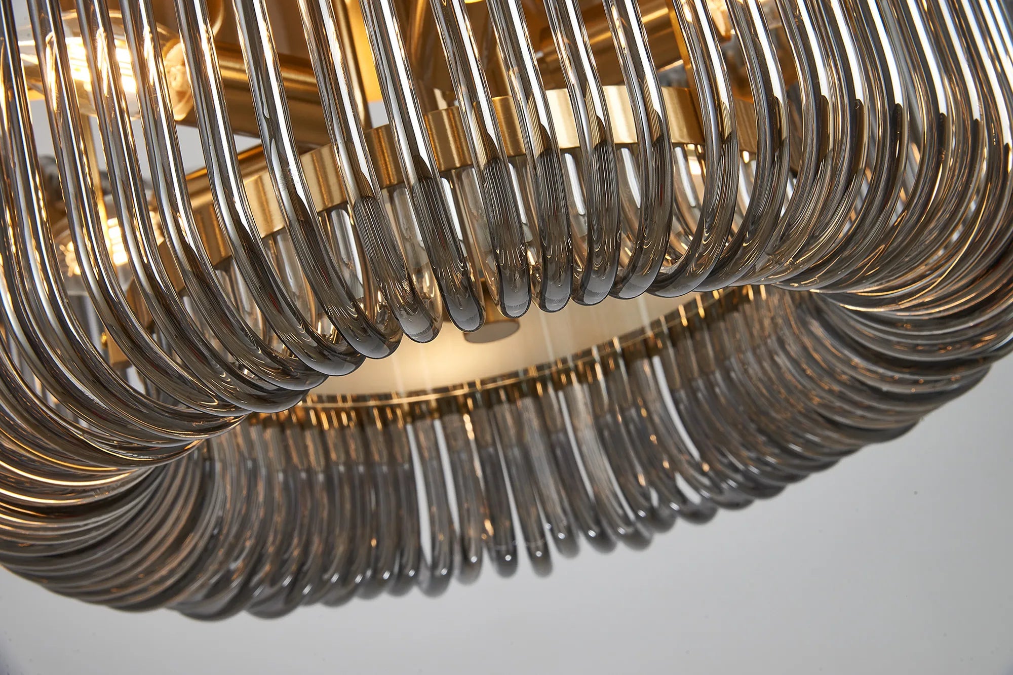 Jonas Round Flush Ceiling Light- Various Sizes & Finishes